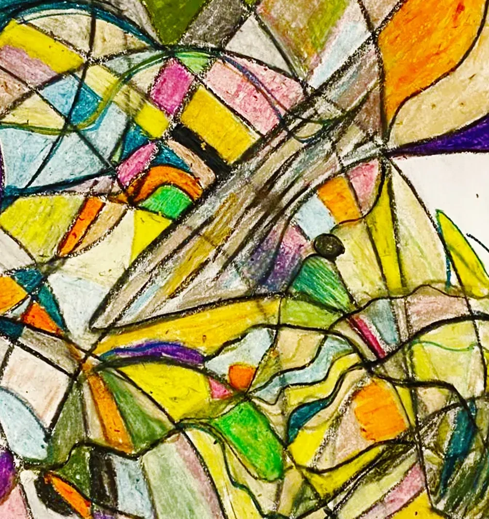 Surface detail of Small Broken Garden